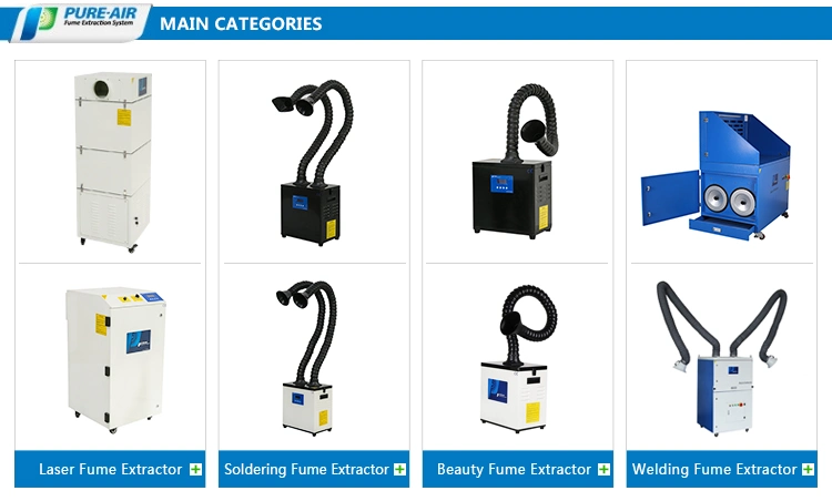 F8 Class Medium efficiency Air Filter For Soldering & Laser Marking Dust Collection