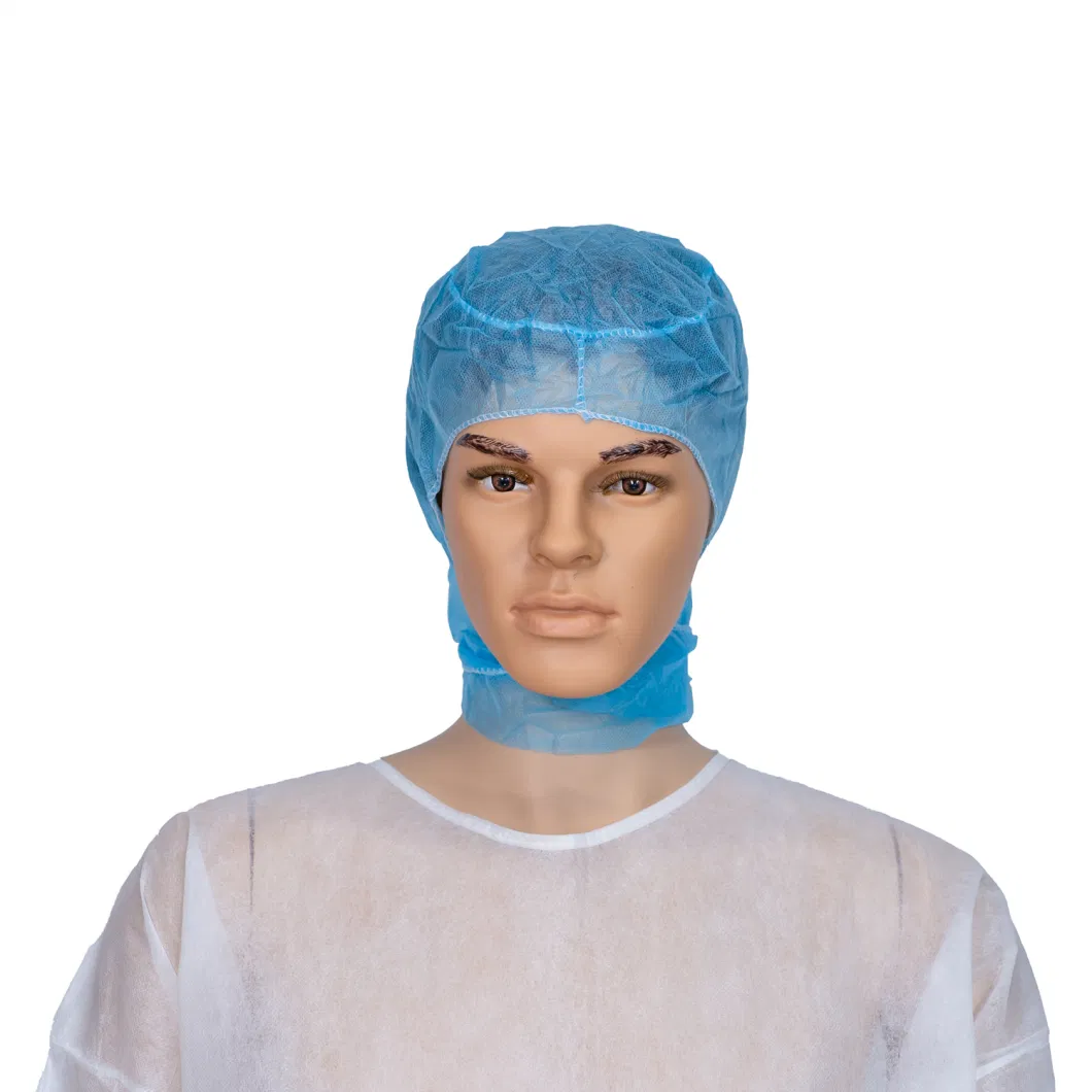 Disposable Nonwoven Surgeon`S Space Astro Cap with Ties