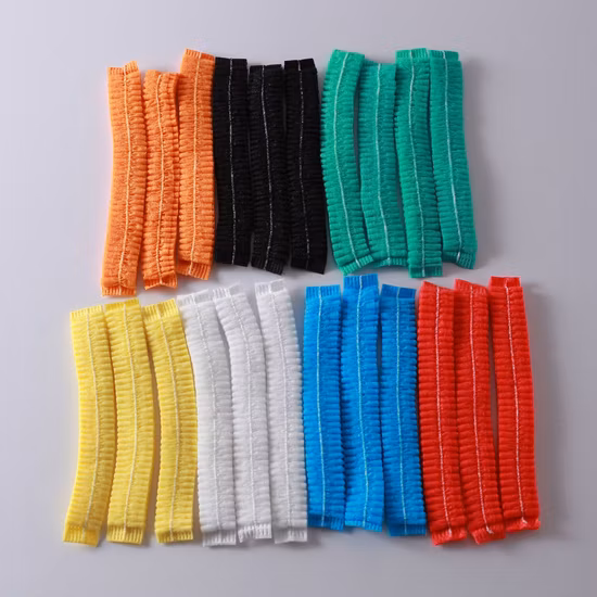 Casquette ronde jetable/Casquette d'infirmière/Casquette bouffante/Filet à cheveux