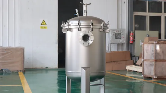 Boîtier de filtre multi-sacs en acier inoxydable, acier au carbone, PP, SS, plastique