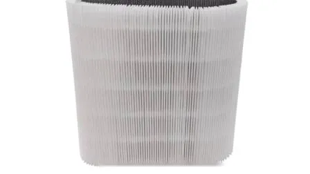 Filtre à charbon à particules pliable de remplacement pour filtres de purificateur d'air Blueair Blue Pure 411