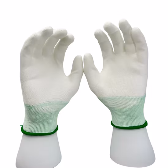 Gant de travail de sécurité du travail enduit de mousse de latex industriel de protection durable respirant confortable