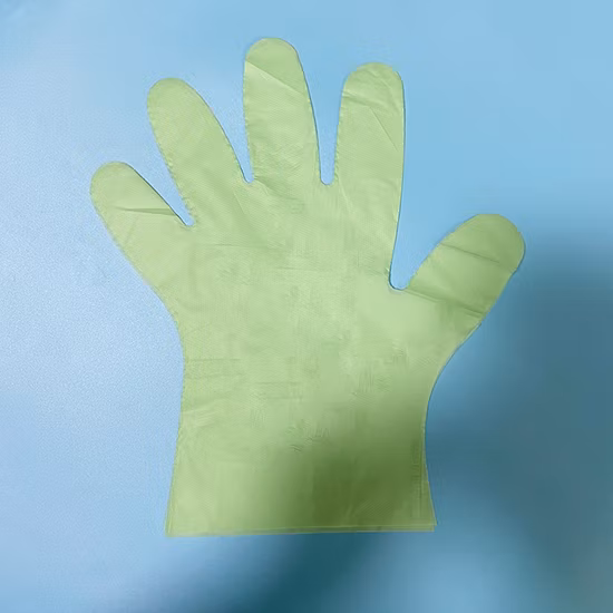 Les fabricants chinois vendent en gros des gants jetables en PE pour la cuisine